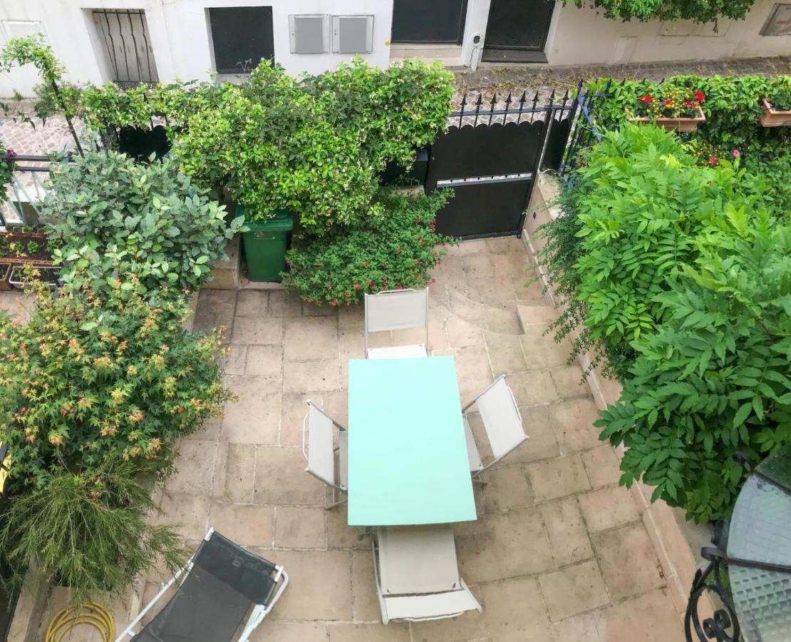 Charming Townhouse With Garden In The City Of Love Parijs Buitenkant foto